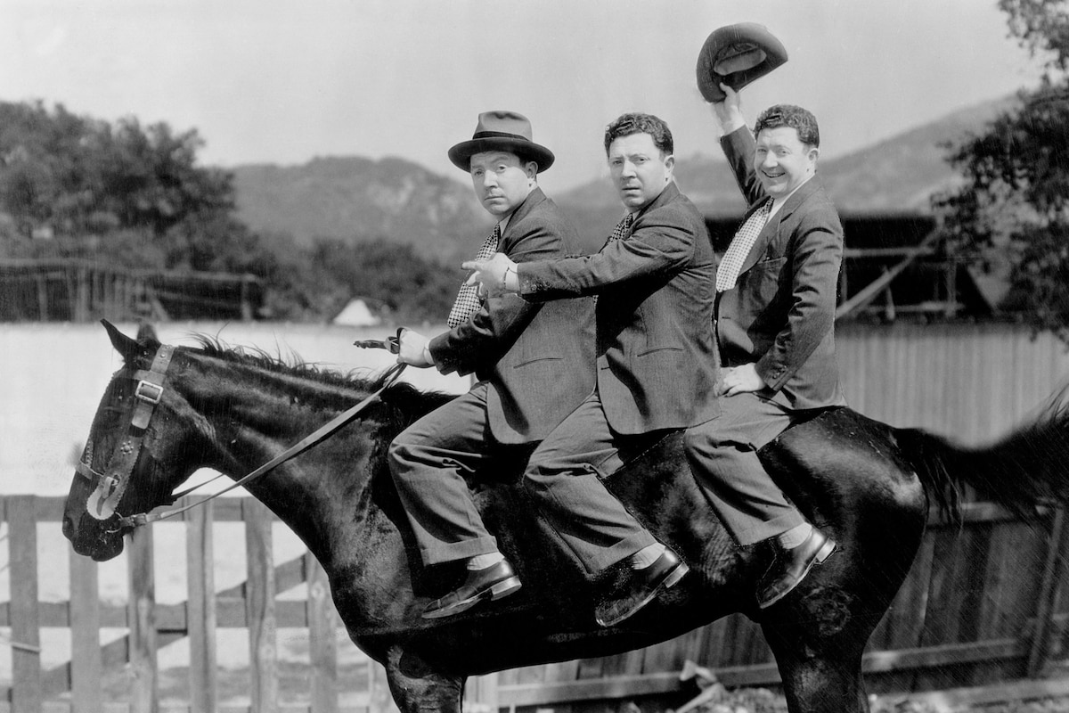 Three Men on a Horse