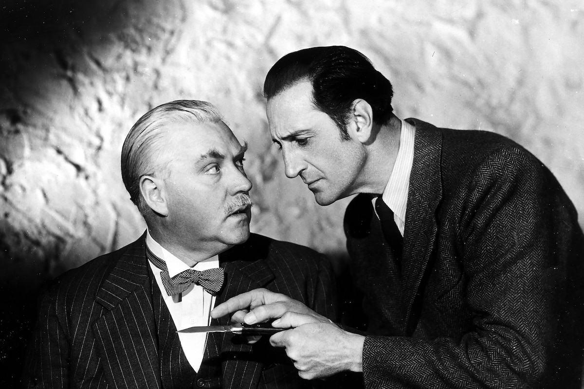 Sherlock Holmes in Dressed to Kill