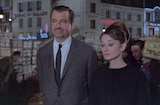 Charade (1963) -- Bang On The Wall
