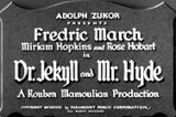 Dr. Jekyll and Mr. Hyde (1932) -- Opening