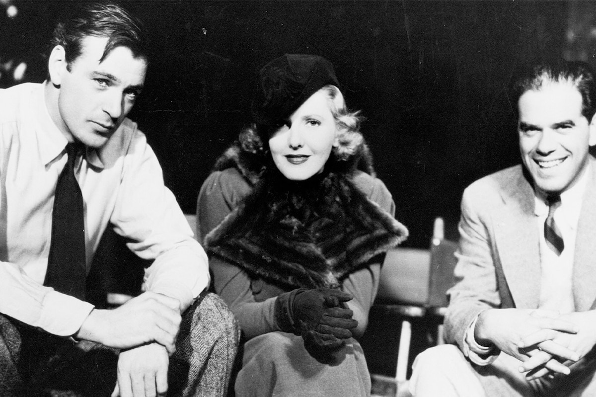 Frank Capra & Jean Arthur