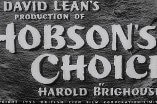 Hobson's Choice (1954) -- Opening Credits
