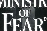 Ministry Of Fear -- (Original Trailer)