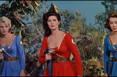 Queen Of Outer Space (1958) -- You Heard What The Babe Said