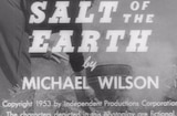 Salt Of The Earth (1954) -- Open, Before The Anglos Ever Came