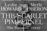 Scarlet Pimpernel, The (1935) -- Open, London 1792