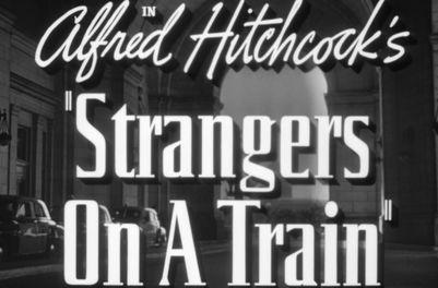 Strangers On A Train (1951) -- Open, My Name's Bruno