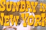 Sunday In New York -- (Original Trailer)